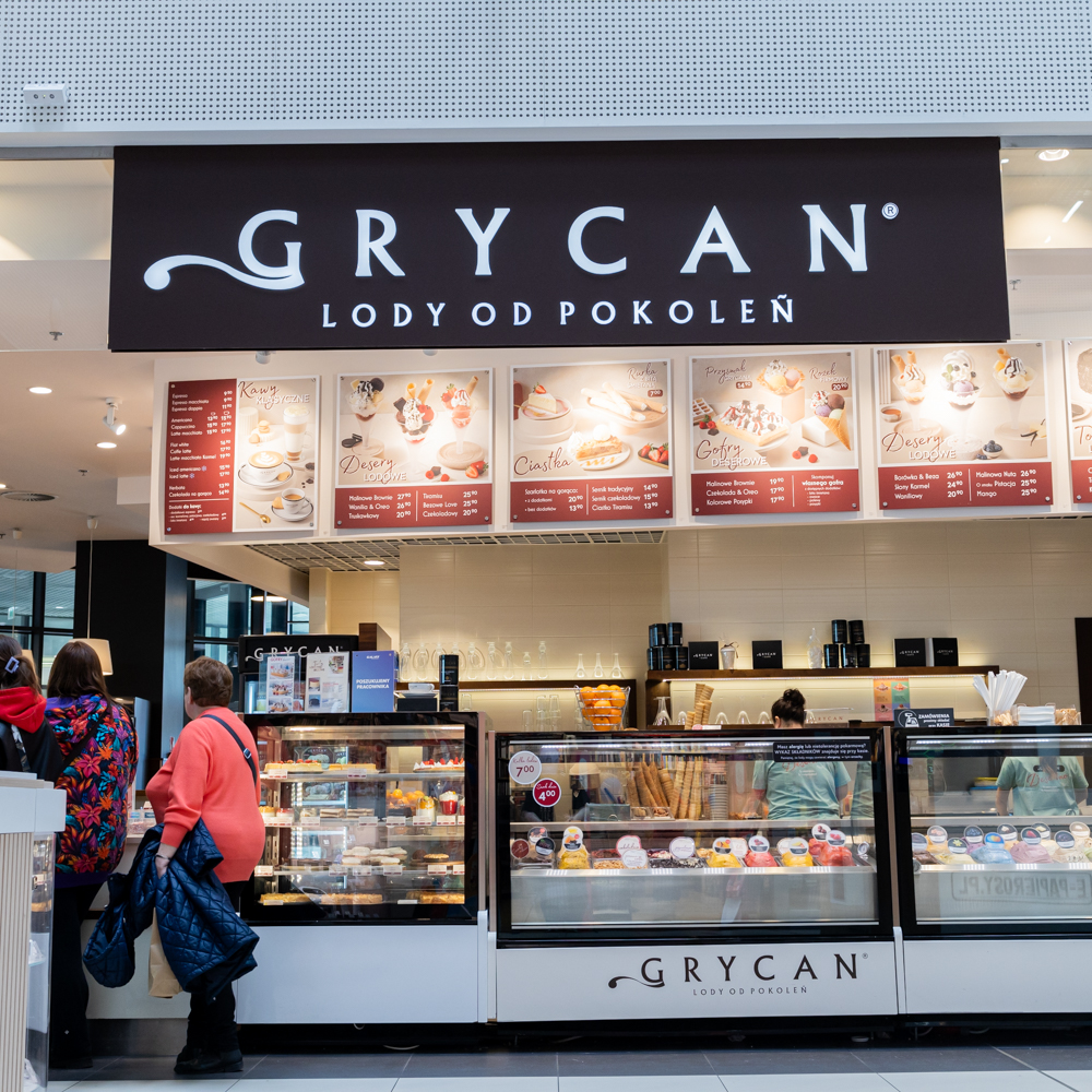 Kawiarnia Grycan w Galaxy Szczecin