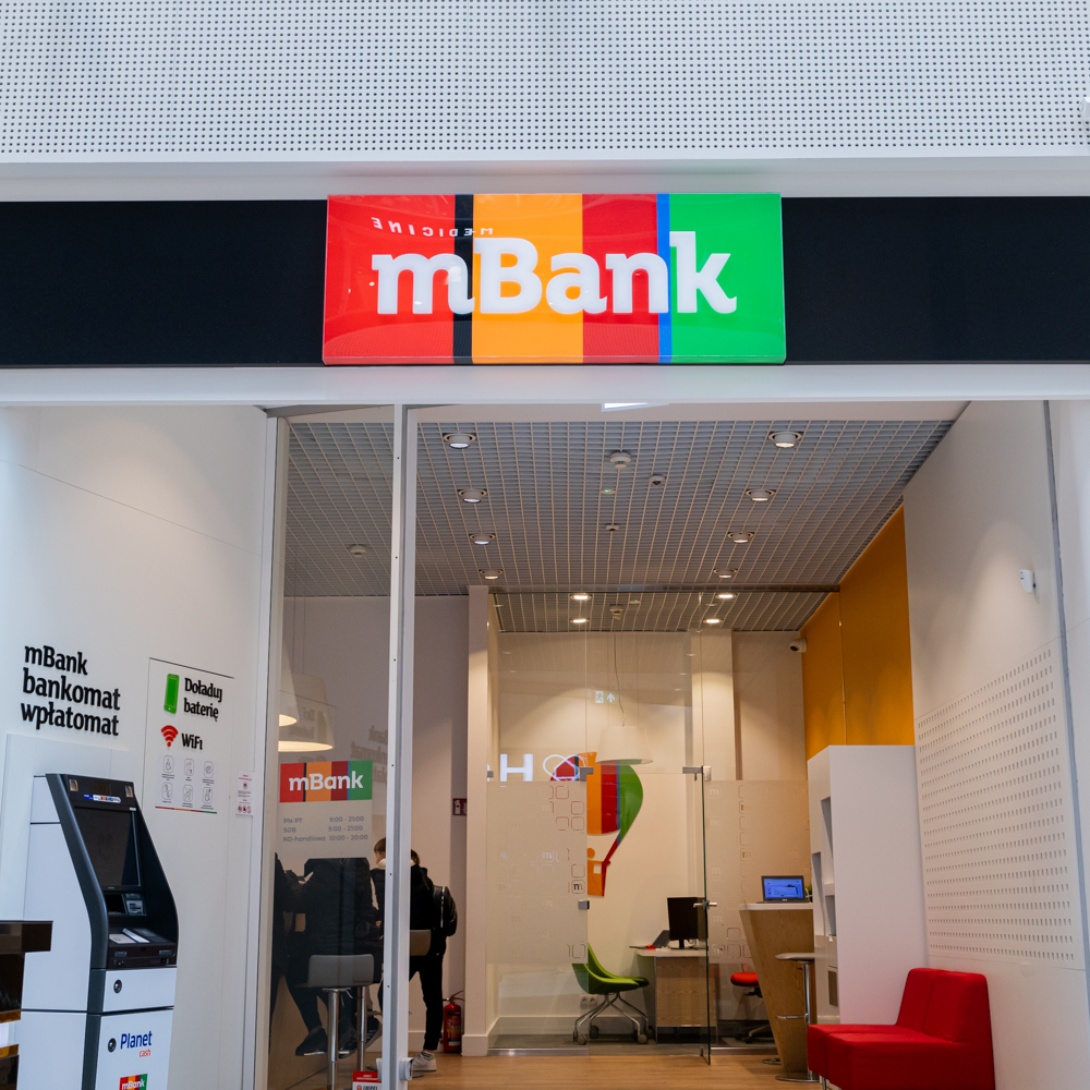 Bank mBank w Galaxy Szczecin