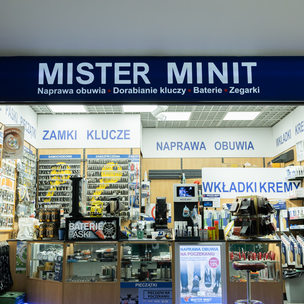 Punkt Mister Minit w Galaxy Szczecin
