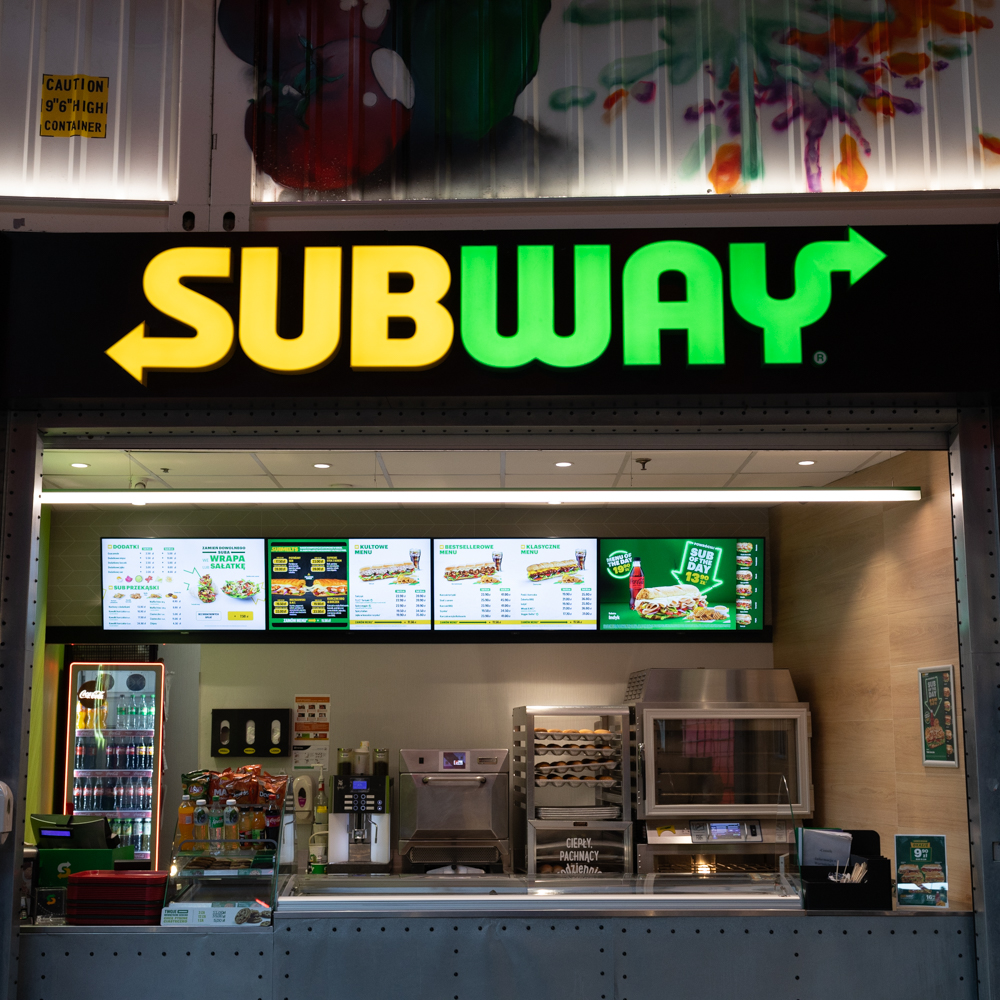 subway w centrum galaxy