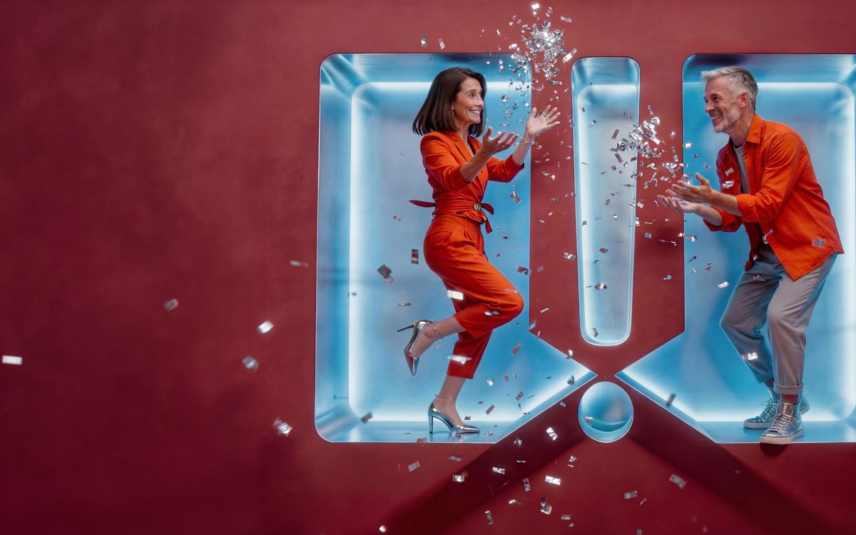 Banner promocyjny wydarzenia Silver Club 3P w Centrum Galaxy Szczecin dla osób 50 plus