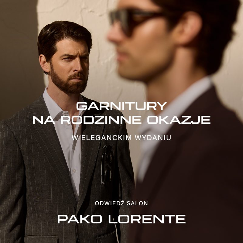Męskie garnitury eleganckie Pako Lorente Galaxy Szczecin moda męska