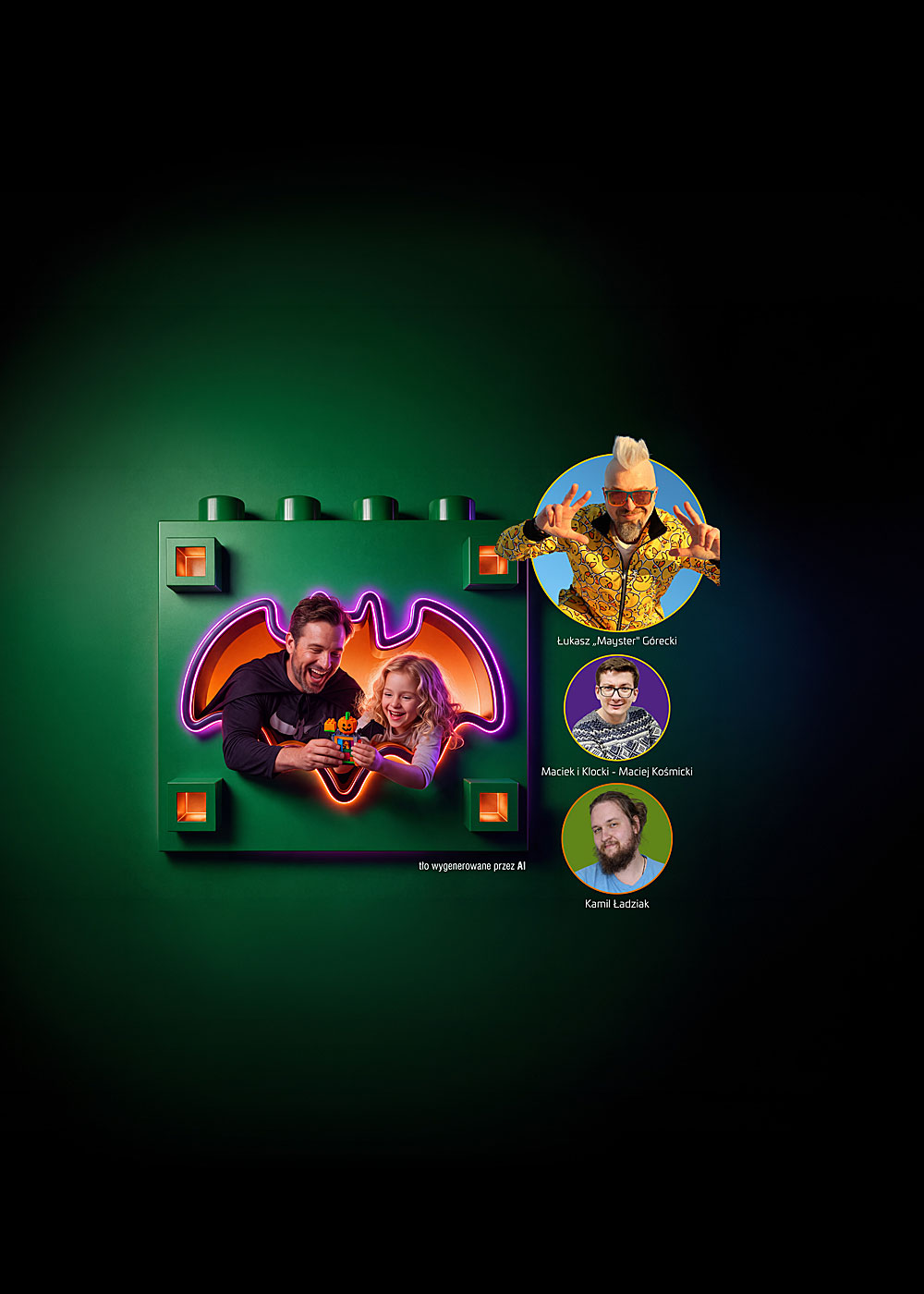 Galaxy Szczecin Galaxy Monster Lab baner mobile klocki budowanie potworów